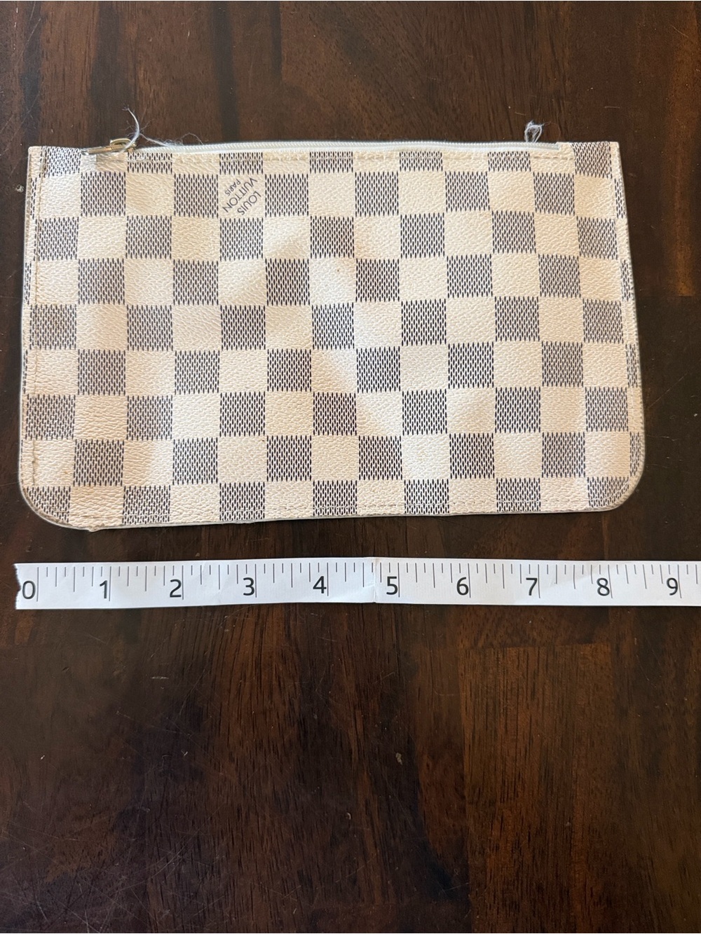 Checkered Pouch